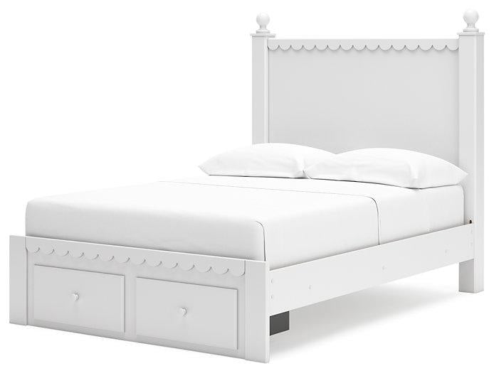 Mollviney Panel Storage Bed