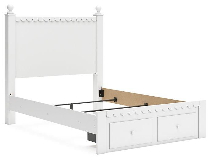 Mollviney Panel Storage Bed