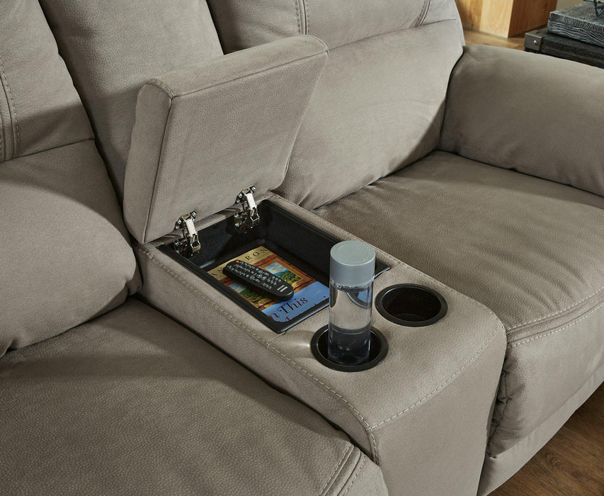 Next-Gen Gaucho Reclining Loveseat with Console