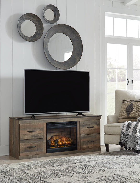 Trinell TV Stand with Electric Fireplace