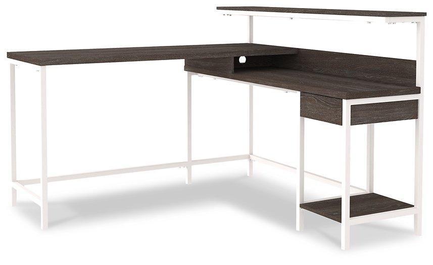 Dorrinson Home Office L-Desk with Storage image